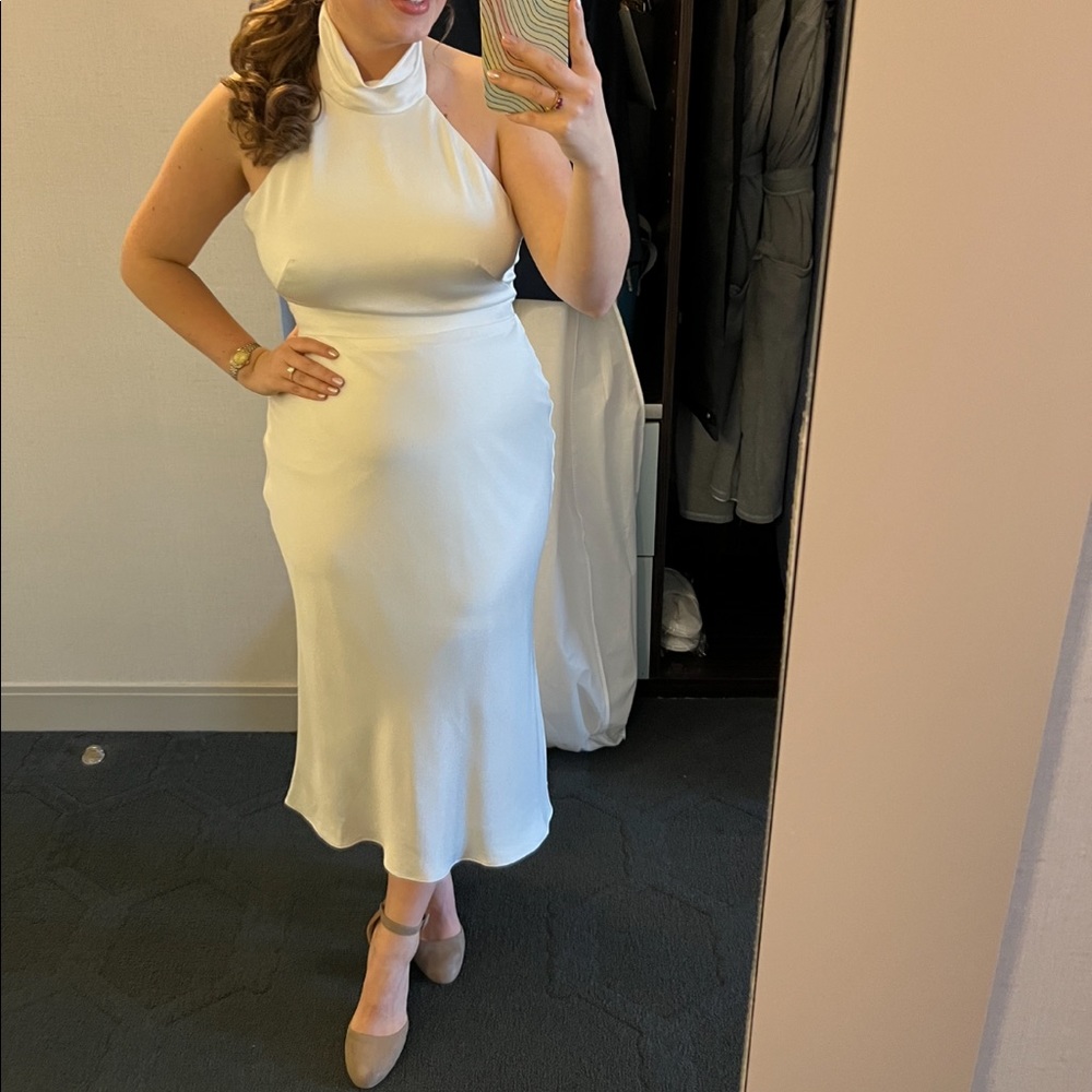 Jenny Yoo Colette Little White Dress